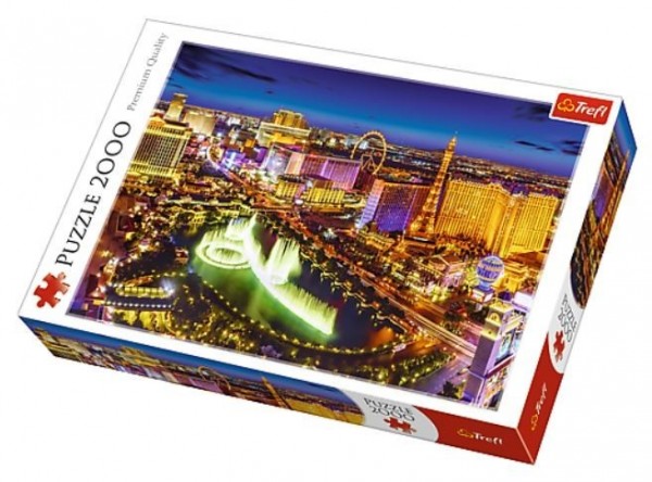 Trefl Puzzle Las Vegas Nocą 2000 Elementów 27081