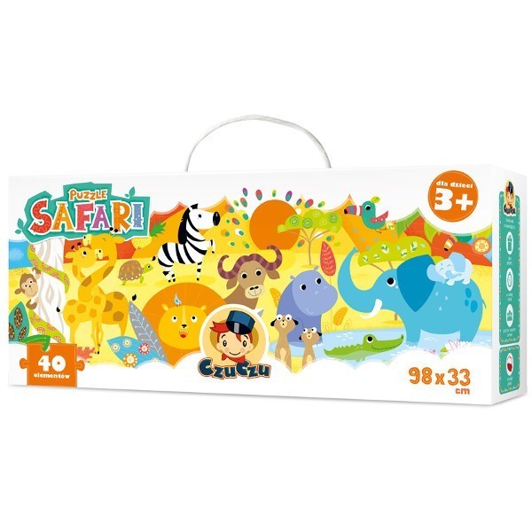 CzuCzu Puzzle Safari 40 Elementów 33641