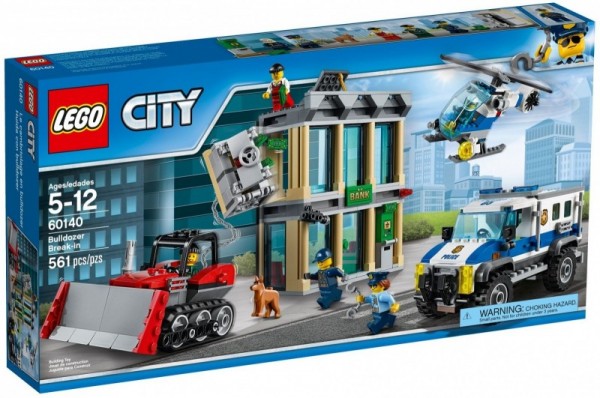Lego City Włamanie Buldożerem 60140