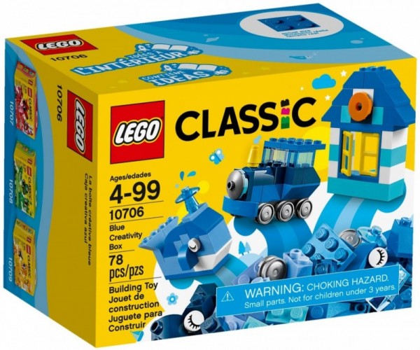 Lego Classic Niebieski zestaw kreatywny 10706