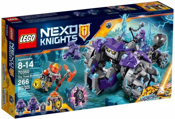 Lego Nexo Knights Trzej Bracia 70350