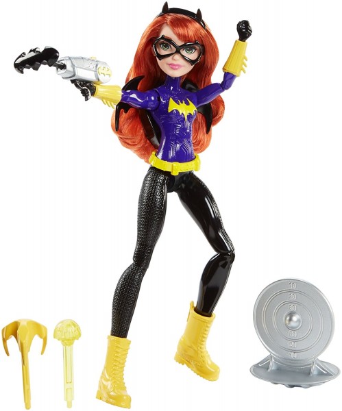 Mattel DC Super Hero Lalka Batgirl z Blasterem DWH91