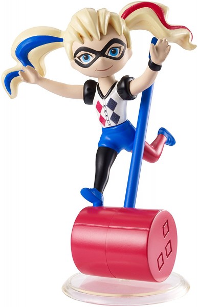 Mattel DC Super Hero Minibohaterka Winylowa Figurka Harley Quinn DWC93 DWC97