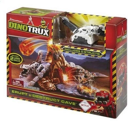 Mattel Dinotrux Jaskinia z Wulkanem CJV82 DKD20