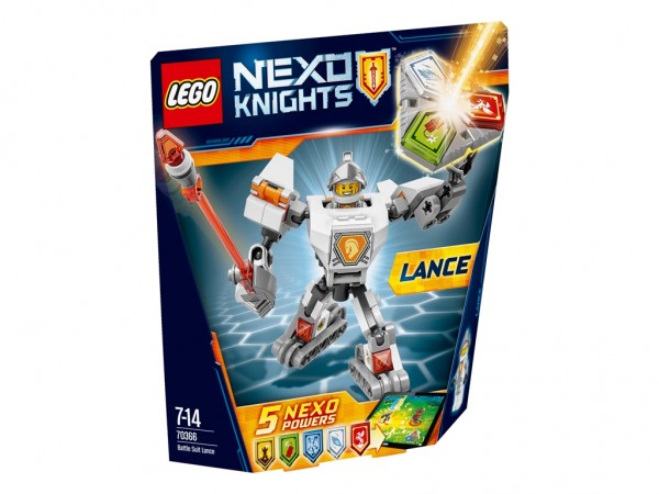 Lego Nexo Knights Zbroja Lance'a 70366