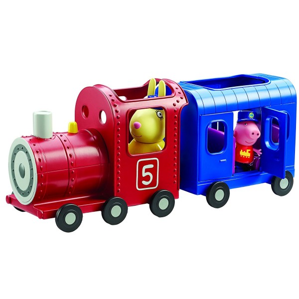TM Toys Peppa Pociąg z wagonikiem + figurki 06152