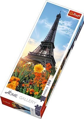 Trefl Puzzle Wieża Eiffela pośród kwiatów 300 Elementów 75000