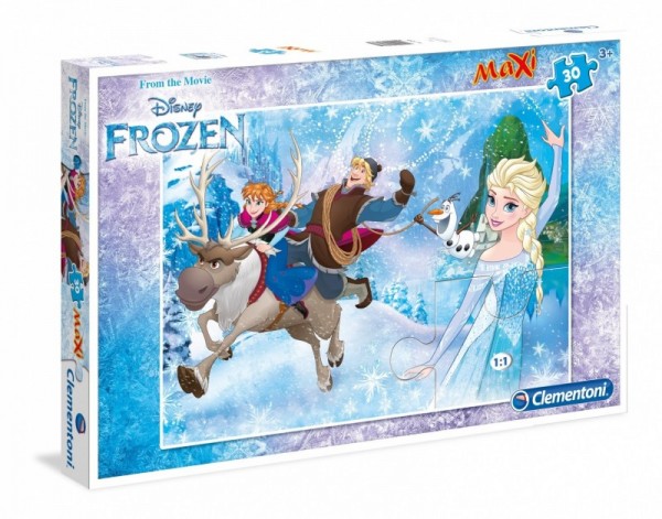 Clementoni 30 Elementów Maxi, Frozen 07436