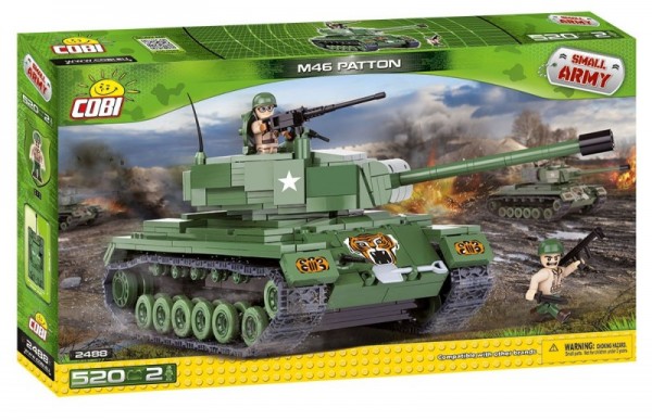 Cobi Armia 520 ELEMENTÓW Czołg M467 Patton 2488