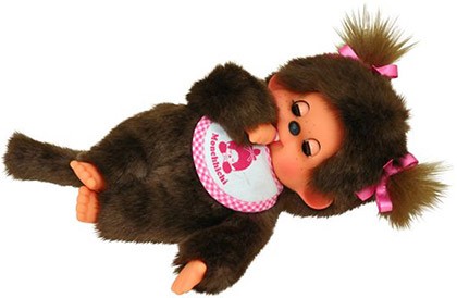Formatex Monchhichi Małpka Śpiąca Dziewczynka 20 cm 233060