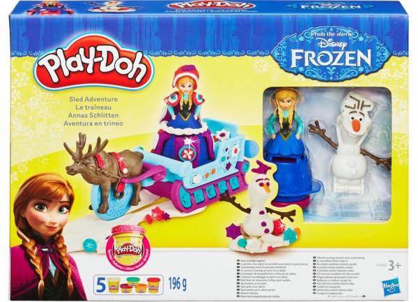 Hasbro Play-Doh Frozen ŚNIEŻNA PRZYGODA B1860