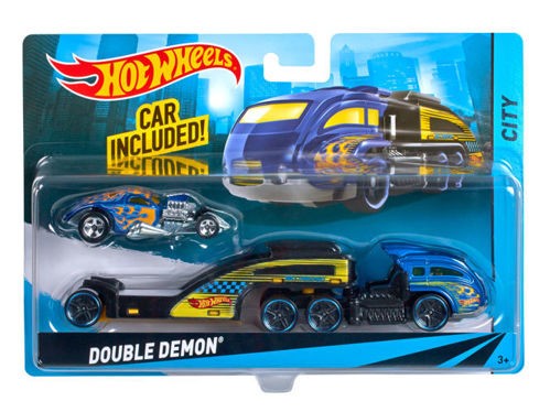 Mattel Hot Wheels Ciężarówka Double Demon BDW51 CGC22