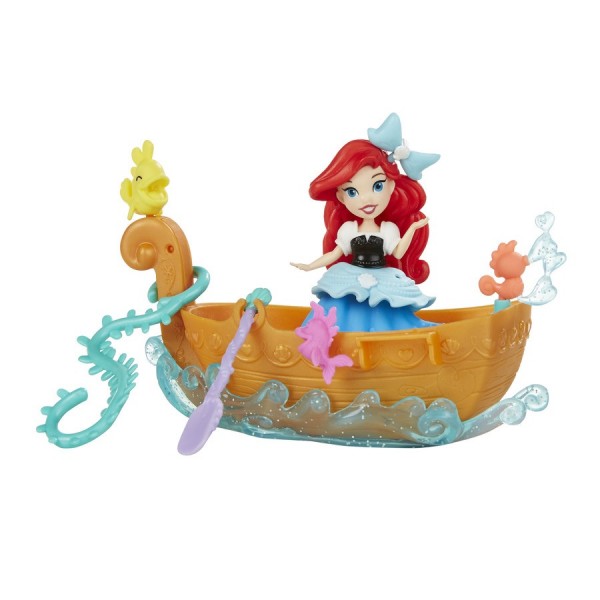 Hasbro Disney Mini Laleczki na łódce Arielka B5338 B5339