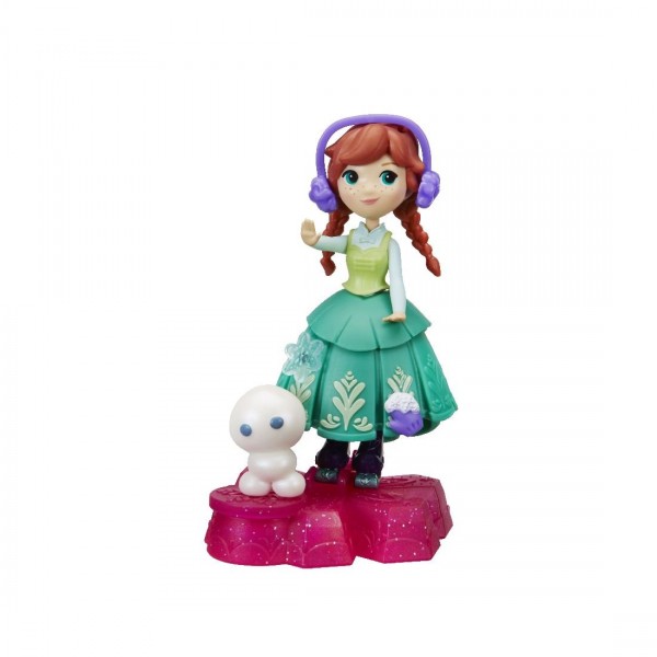 Hasbro Kraina lodu Frozen mini laleczka na łyżwach Anna B9249 B9874