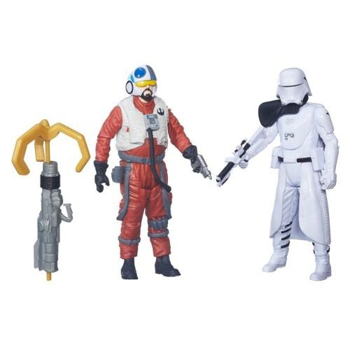 Hasbro Star Wars Figurki 10 cm 2-pak Snowtrooper Officer i Snap Wexley B3955 B5895