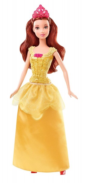 Mattel Disney Błyszcząca Księżniczka Bella + Teatrzyk CJY85 BBM23