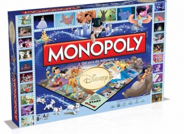 Winning Moves Gra Monopoly Disney Wersja Polska 28820