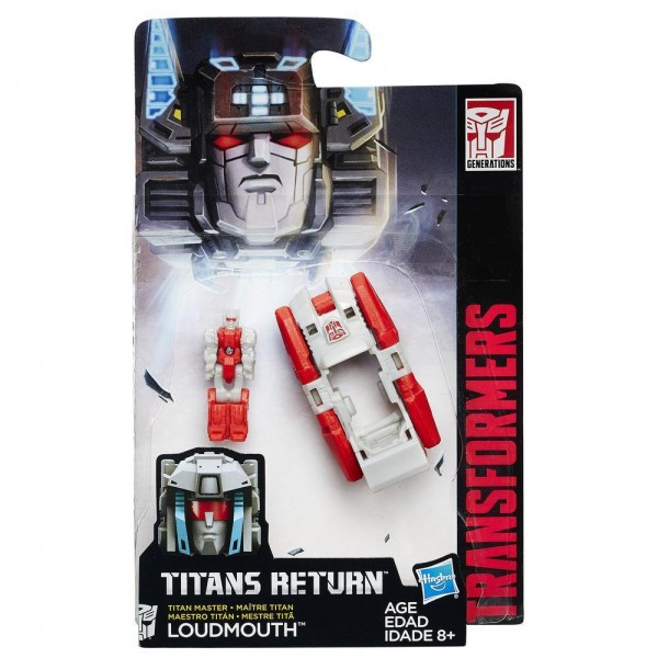 Hasbro Transformers Generations Titan Masters Loudmouth B4697 B4701