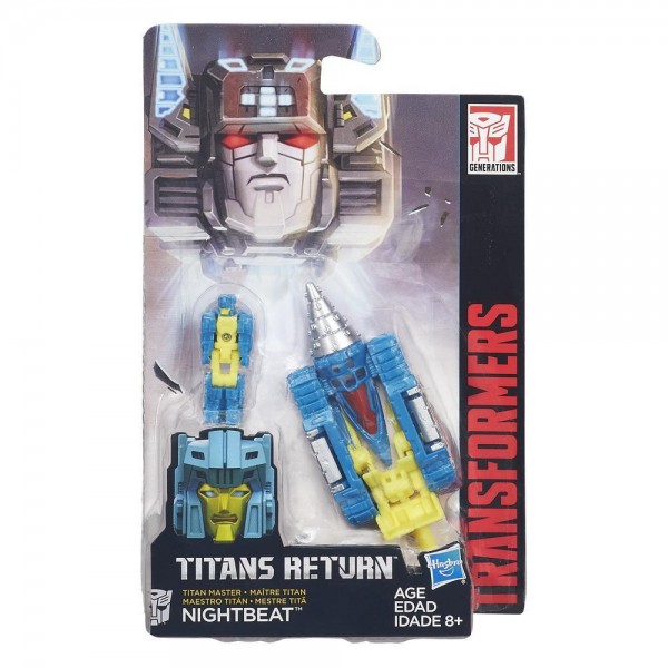 Hasbro Transformers Generations Titan Masters Nightbeat B4697 B4698