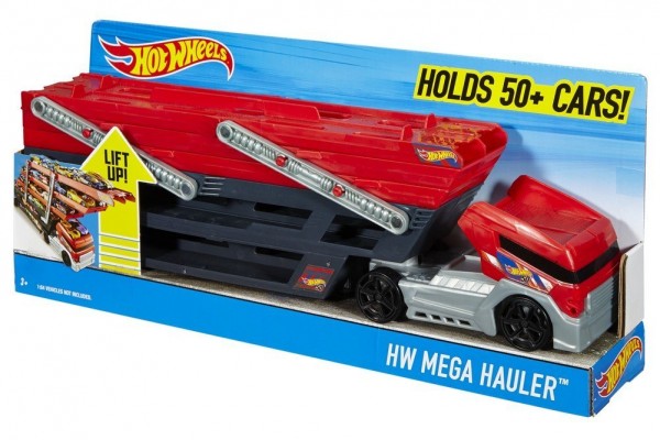 Mattel Hot Wheels Mega Transporter na 50 Autek CKC09