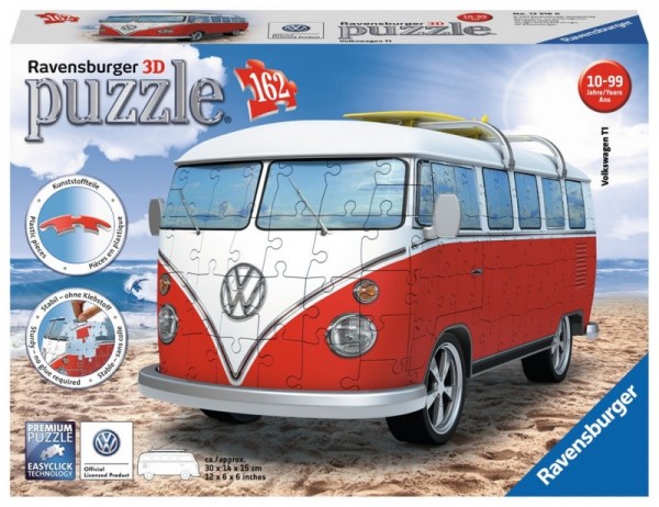 Ravensburger Puzzle 3D Volkswagen Bus T1 162 elementy 125166
