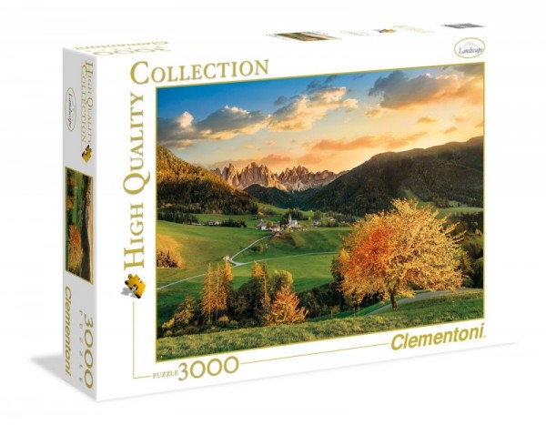 Clementoni Puzzle 3000 Elementów Alpy 33545