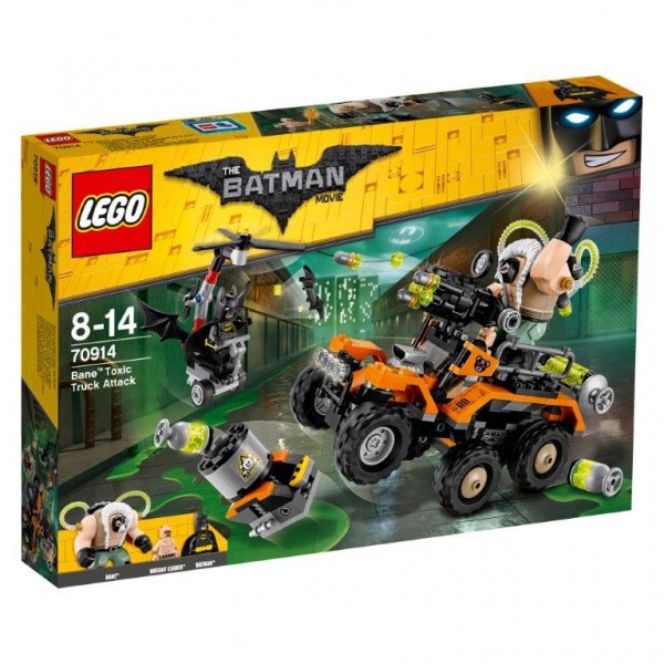 Lego Batman Movie Bane Atak toksyczna ciężarówka 70914