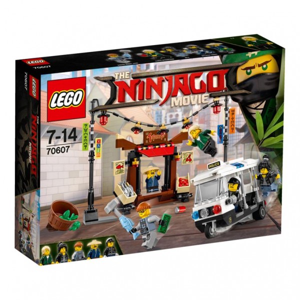 Lego Ninjago Pościg w NINJAGO® City 70607