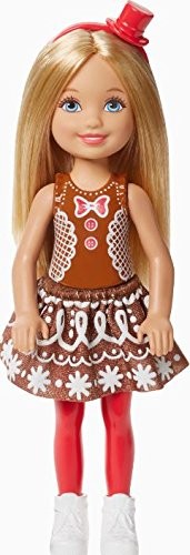 Mattel Barbie Chelsea Świąteczna DMN89 DMN90