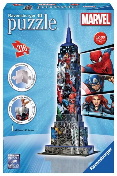 Ravensburger Puzzle 3D Empire State Building 216 elementów 125173