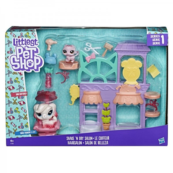 Hasbro Littlest Pet Shop Zwierzakowe miejsca Salon Fryzjerski C1202