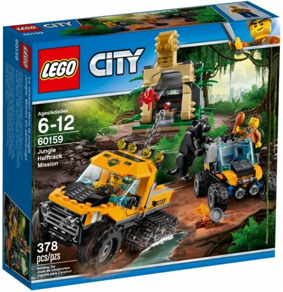 Lego City Misja Półgąsienicowej Terenówki 60159