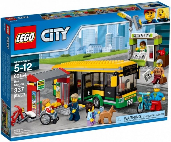 Lego City Przystanek Autobusowy 60154