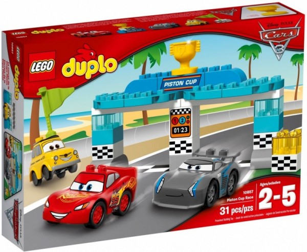 Lego Duplo Wyścig o Złoty Tłok Cars 3 10857