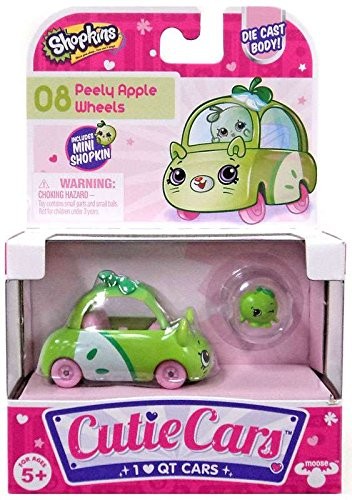 Formatex Shopkins Cutie Cars Autosłodziaki Autko + Shopkin Peely Apple Wheels FOR56742