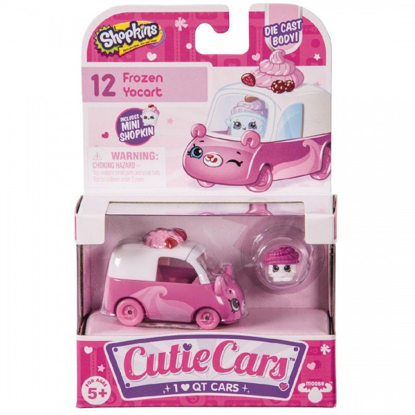 Formatex Shopkins Cutie Cars Autosłodziaki Autko + Shopkin Frozen Yocart FOR56742