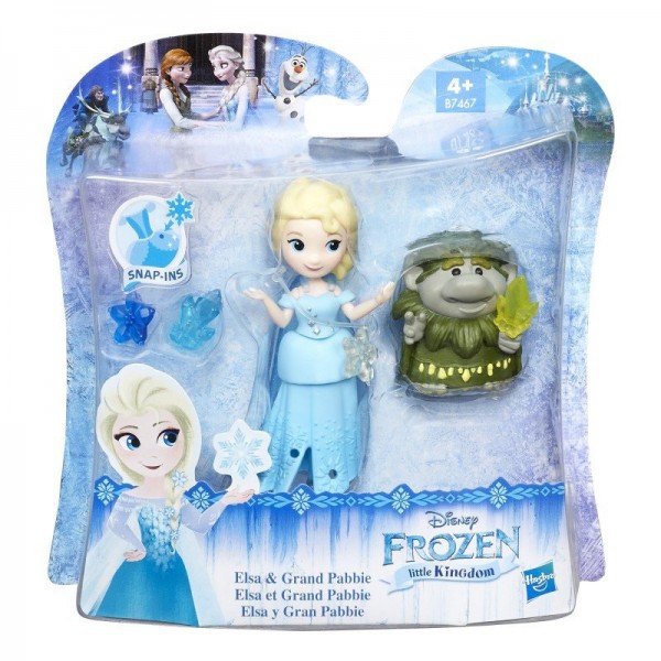 Hasbro Kraina Lodu Frozen Mini Laleczka z Przyjacielem Elsa i Baltazar B5185 B7467