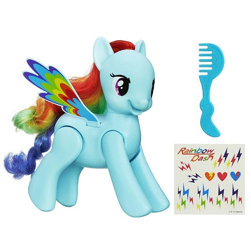 Hasbro My Little Pony Skacząca Rainbow Dash Język Węgierski A5905
