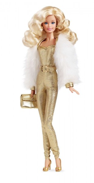 Mattel Barbie Kolekcjonerska Golden Dream Superstar DGX88