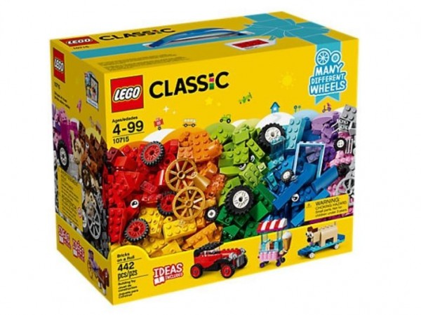 Lego Klocki Classic Klocki na kółkach 10715