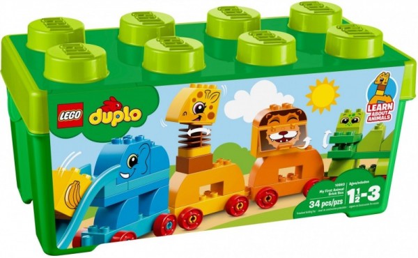 Lego Klocki Duplo Pociąg ze zwierzątkami 10863