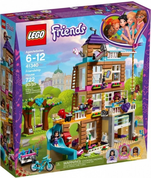 Lego Friends Dom przyjaźni 41340