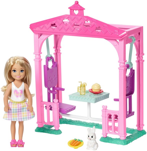 Mattel Barbie Mały Zestaw Chelsea Zestaw Piknikowy FDB32 FDB34