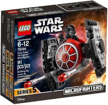 Lego Star Wars TM Myśliwiec TIE Najwyższego porządku 75194