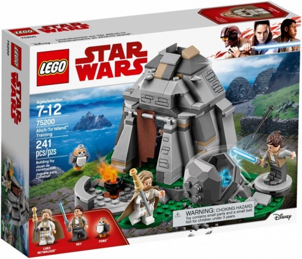 Lego Star Wars TM Szkolenie na wyspie Ahch-To 75200