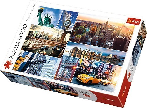 Trefl Puzzle Nowy Jork Kolaż 4000 elementów 45006
