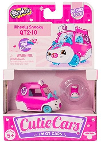 Formatex Shopkins Cutie Cars Autosłodziaki Autko + Shopkin Wheely Sneaky  56718
