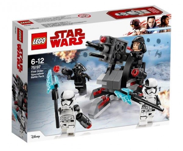 Lego Star Wars Battle Pack Ep8 White planet troope 75197