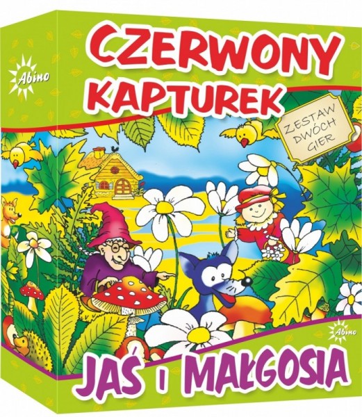Abino Gra Czerwony Kapturek - Jaś i Małgosia 272915