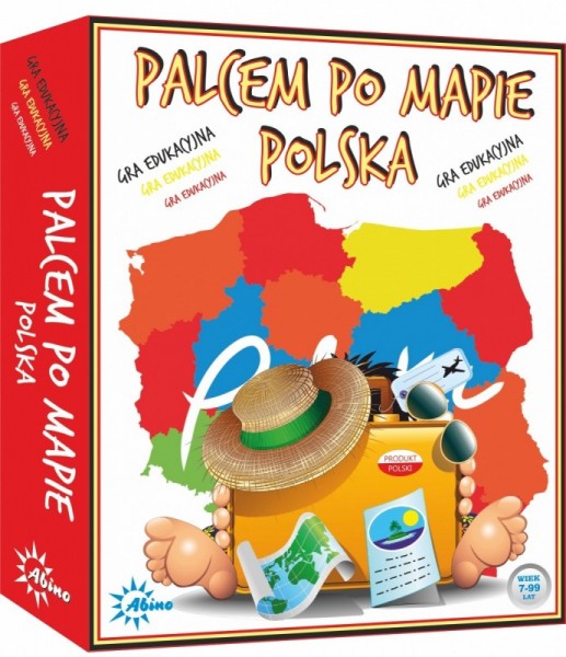 Abino Gra Palcem po mapie - Polska 152233
